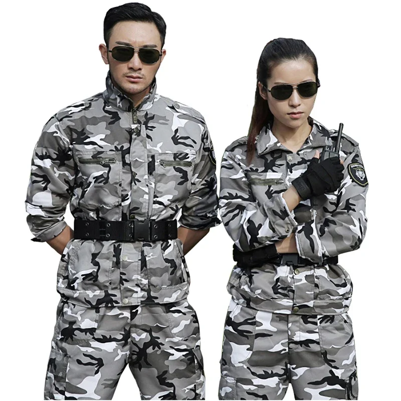 Outdoor Hunting Overalls - Setelan taktis kamuflase salju pria dan