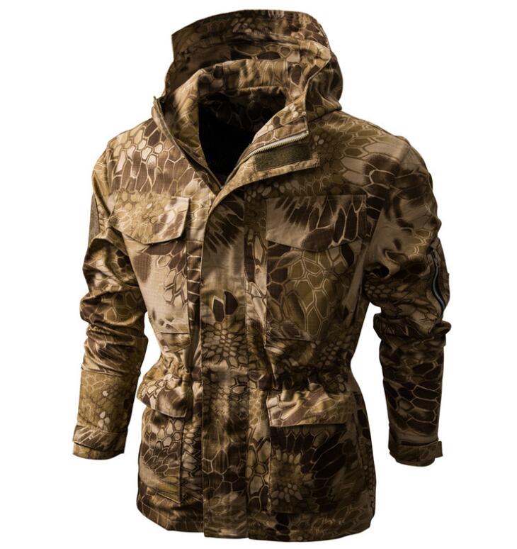 Camouflage Hunting Jacket - Jaket Taktis Kamuflase Musim Dingin Klasik