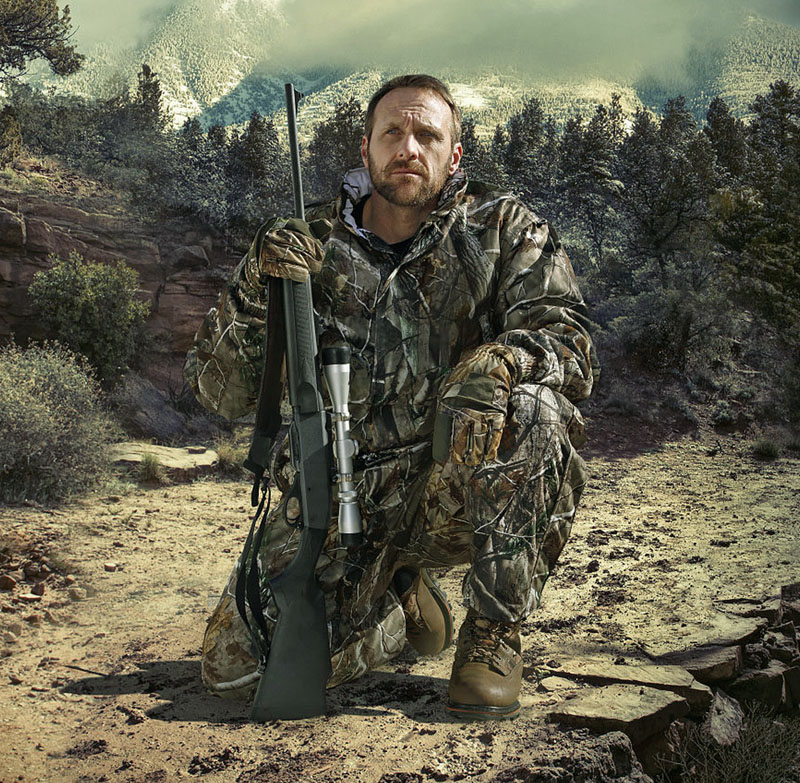 Camouflage Hunting Jacket - Sniper CS Daun Bionic Kamuflase Suit