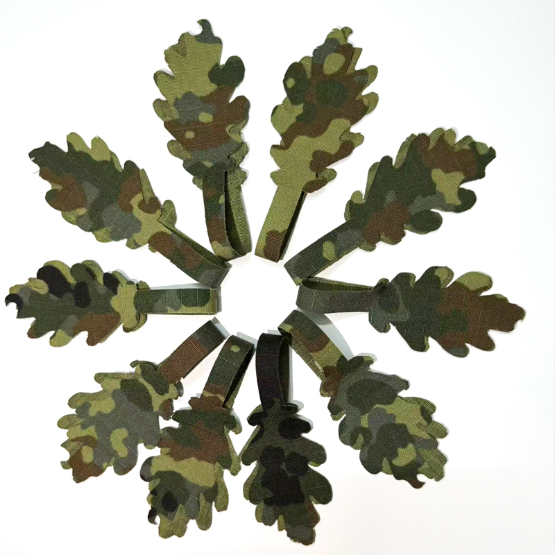 15Pcs/set Penutup Helm Paintba - Ghillie Suit Woodland ulasan dan harga