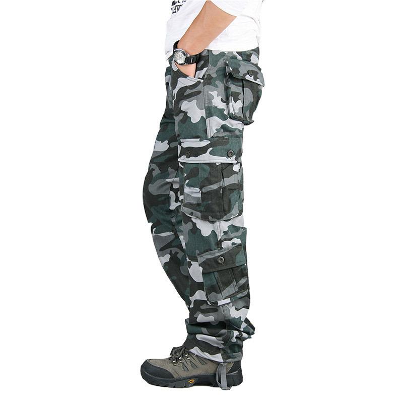 Celana Kargo Taktis Pria, Over - Outdoor Hunting Overalls ulasan dan harga