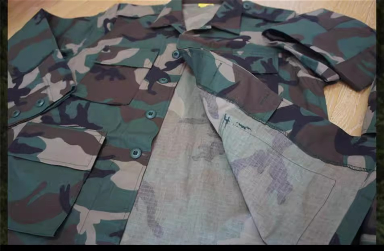 Seragam militer jaket hutan M8 - Ghillie Suit Woodland ulasan dan harga
