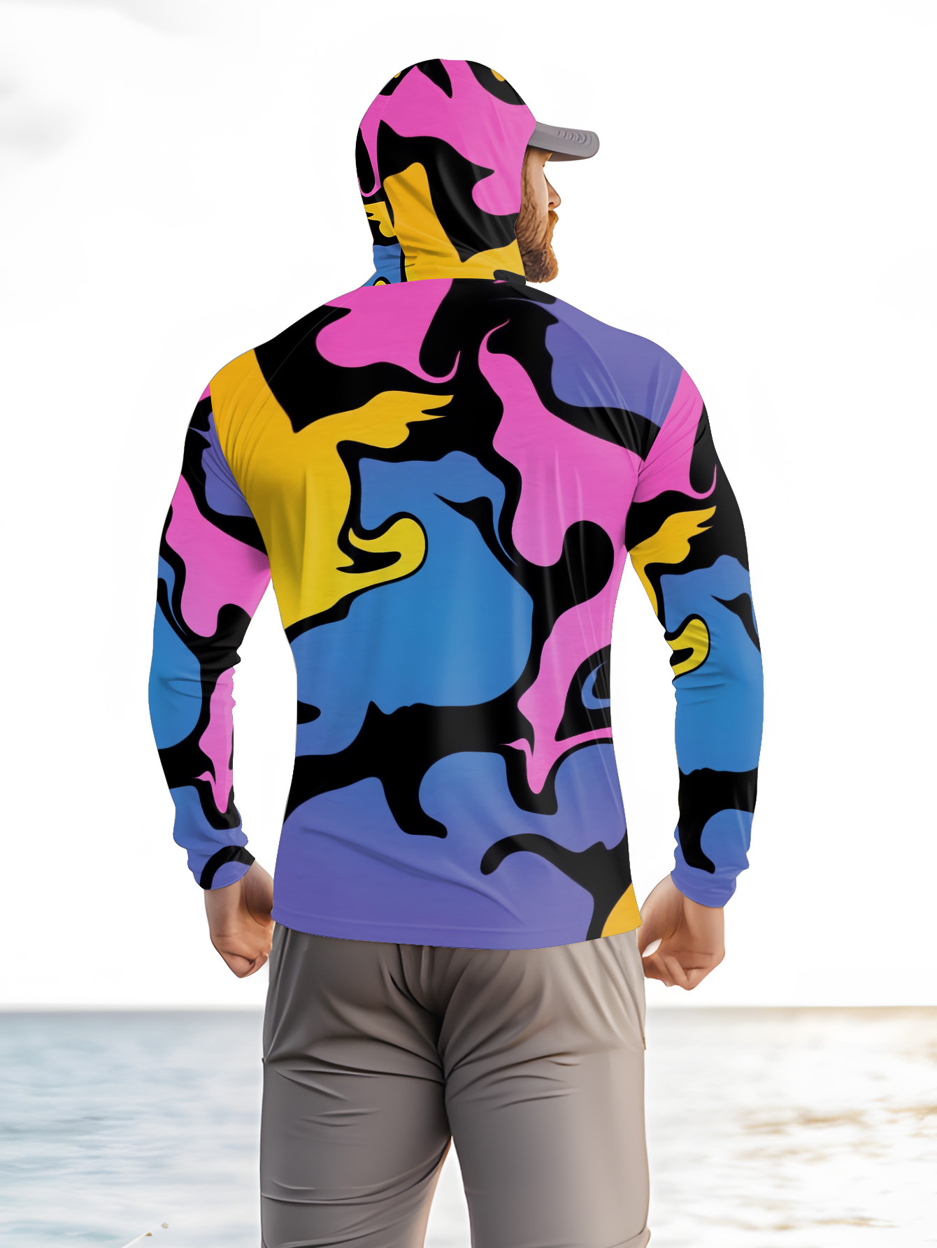 Kaos hoodie mancing pria lenga - Hunting & Outdoor Supplies Vanderbijlpark ulasan dan harga