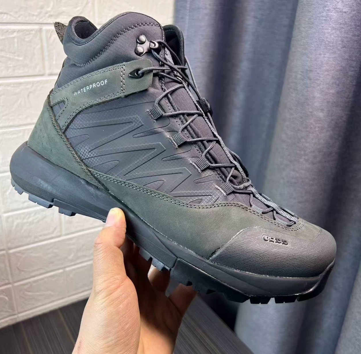 Sepatu Hiking Kulit High Top P - Hunting Outdoor Brand ulasan dan harga