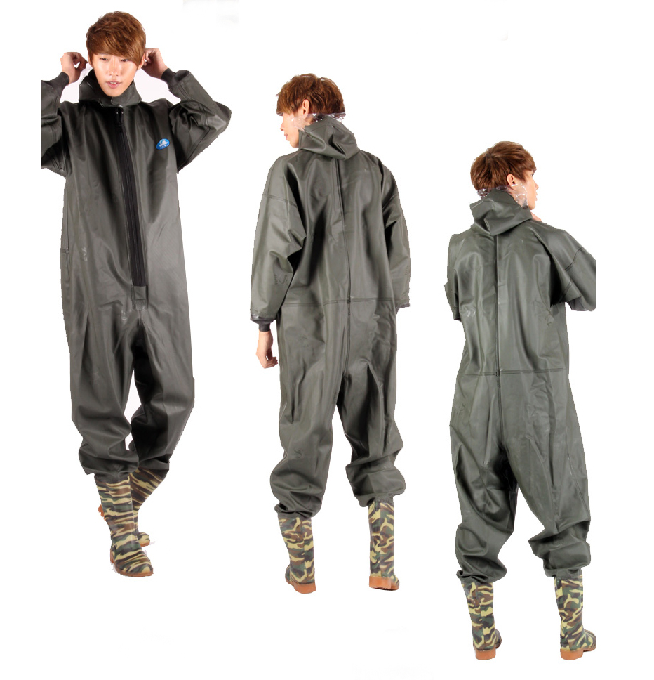 Setelan Wader anti air pria wa - Outdoor Hunting Overalls ulasan dan harga