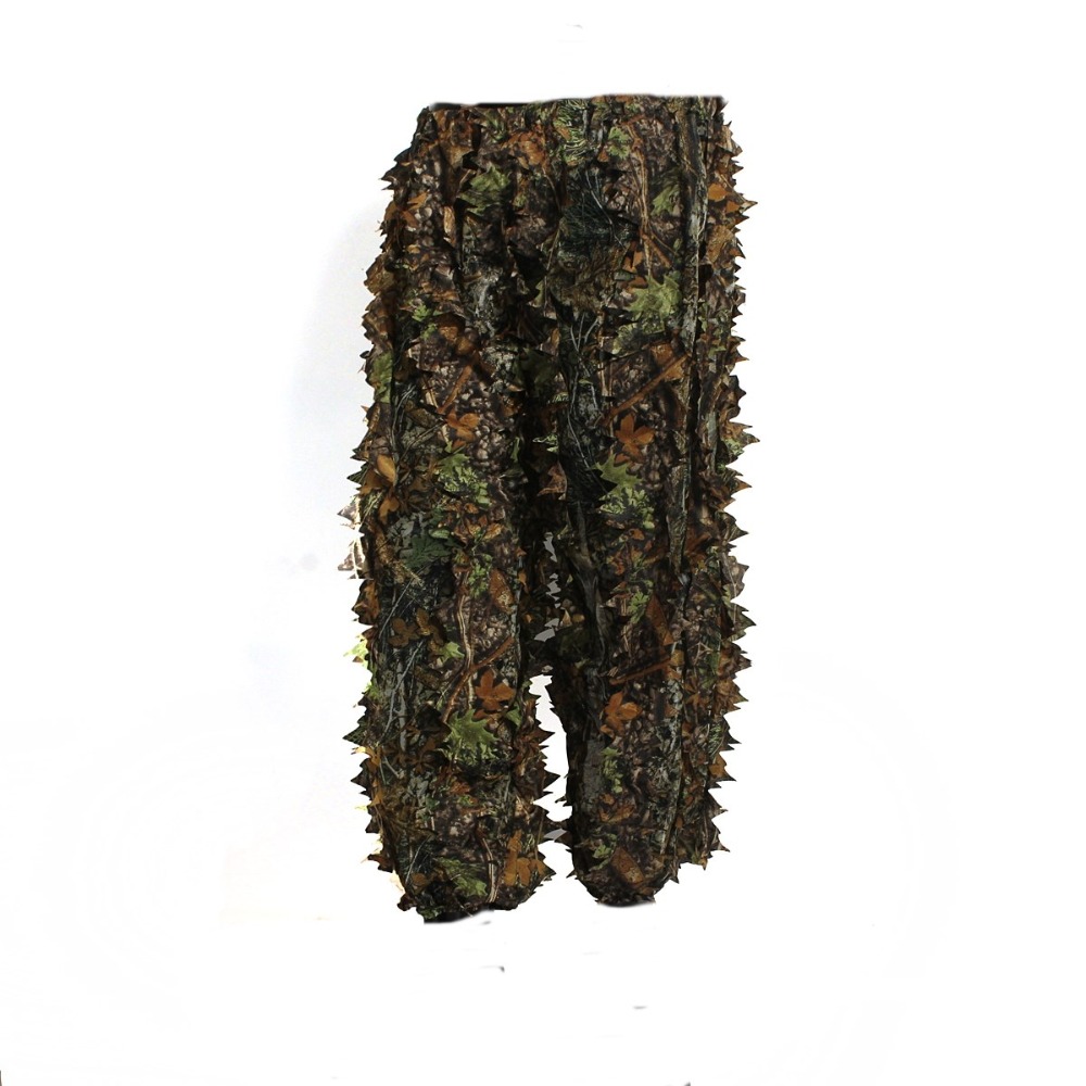Pakaian kamuflase daun 3D dewa - Ghillie Suit Woodland ulasan dan harga