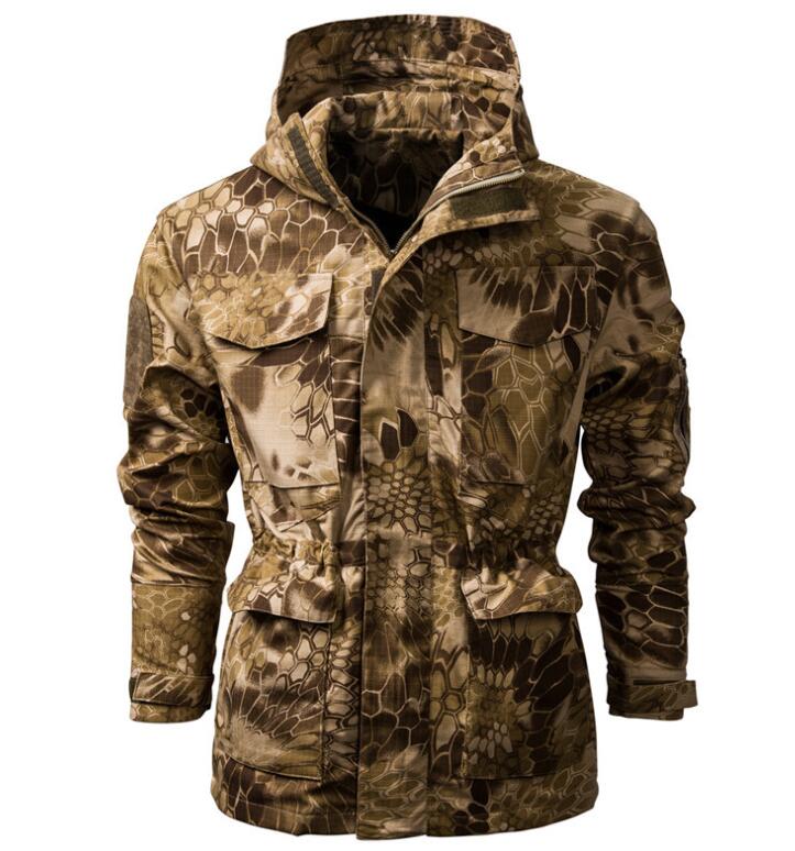 Jaket Taktis Kamuflase Musim D - Camouflage Hunting Jacket ulasan dan harga