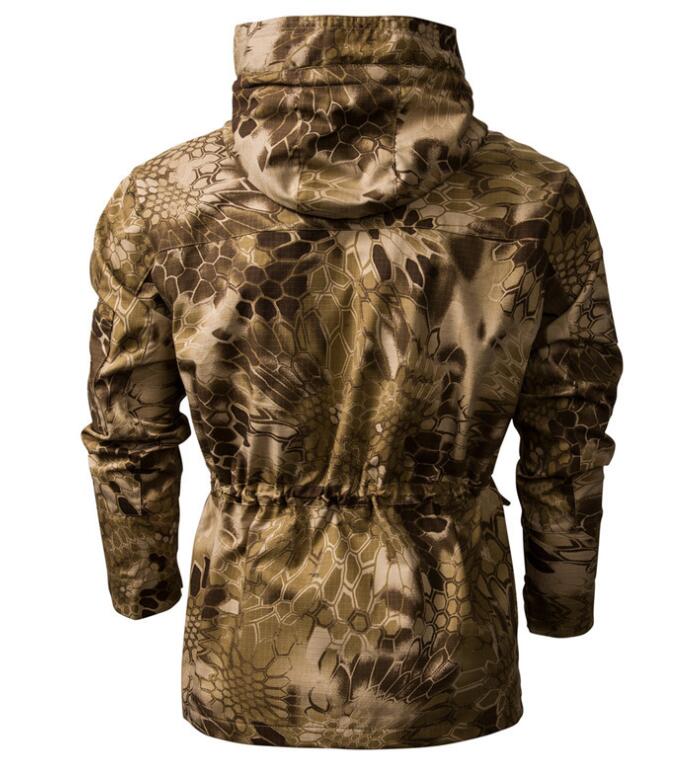 Jaket Taktis Kamuflase Musim D - Camouflage Hunting Jacket ulasan dan harga