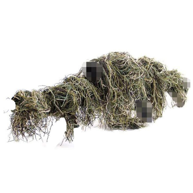 Jenis rumput berburu senapan b - Ghillie Suit Woodland ulasan dan harga