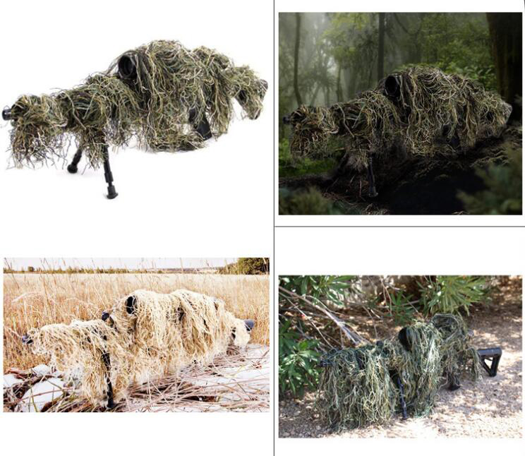 Jenis rumput berburu senapan b - Ghillie Suit Woodland ulasan dan harga