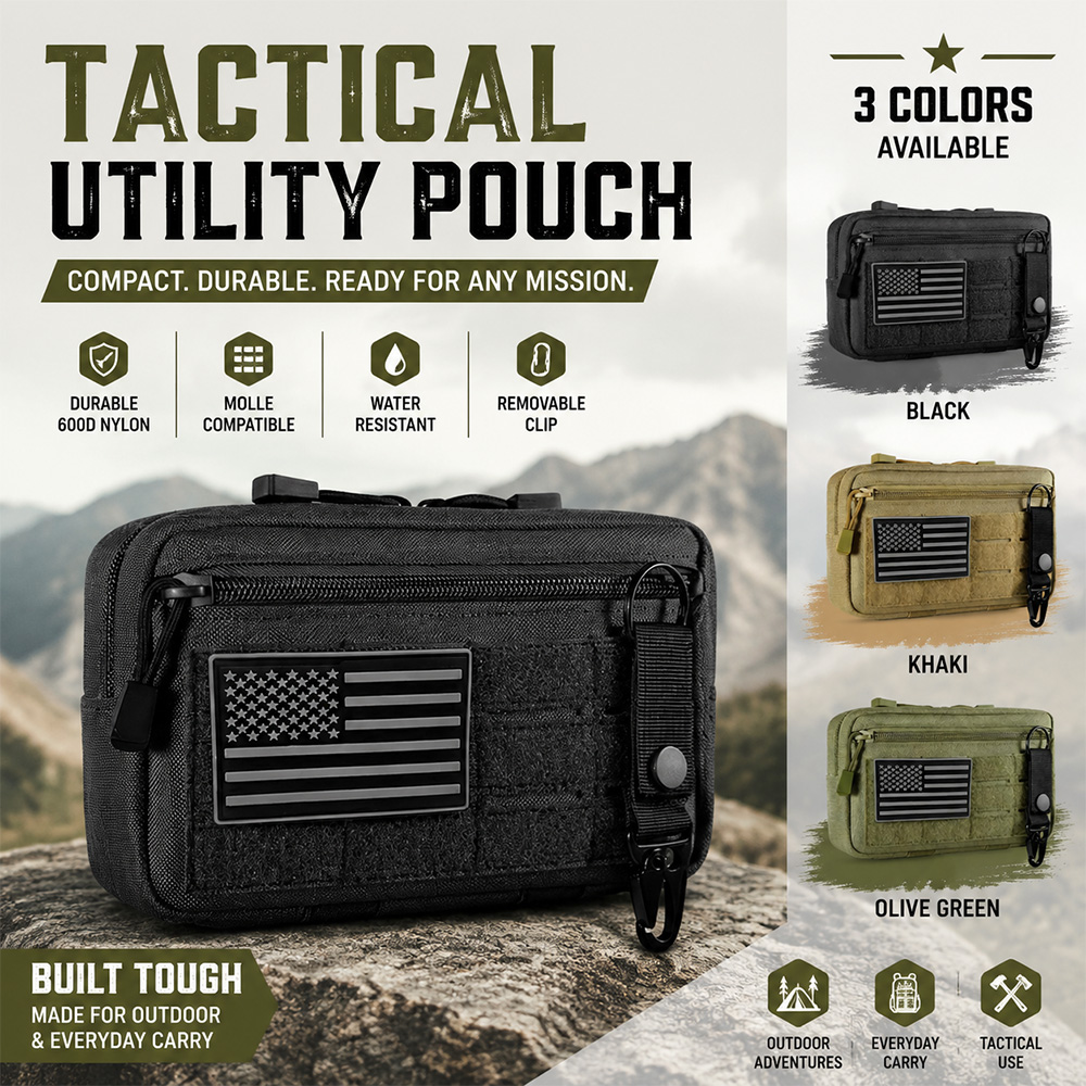 Kantong Taktis Molle EDC untuk - Outdoor Hunting Packs ulasan dan harga