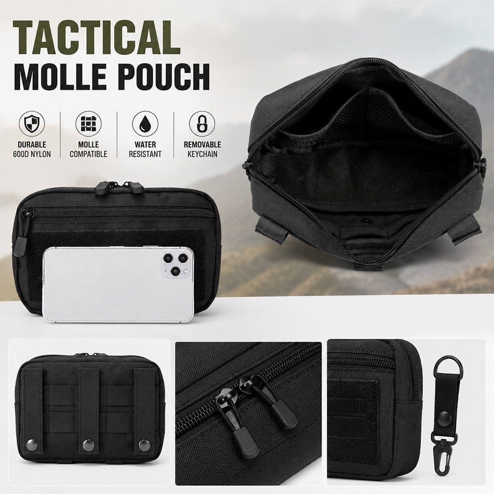 Kantong Taktis Molle EDC untuk - Outdoor Hunting Packs ulasan dan harga