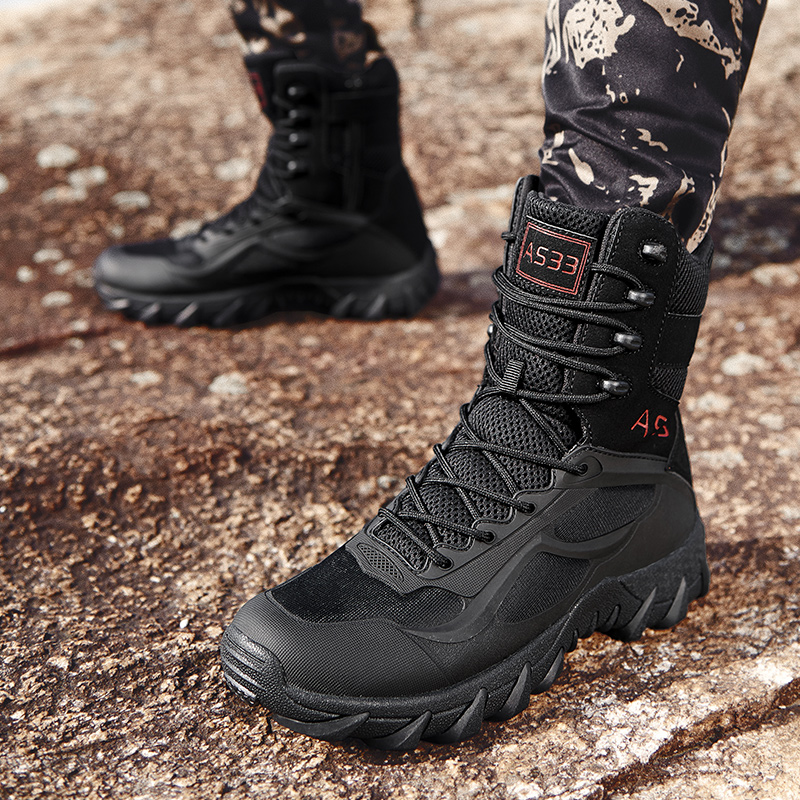 Sepatu Bot Kulit Merek Kualita - Hunting Outdoor Brand ulasan dan harga
