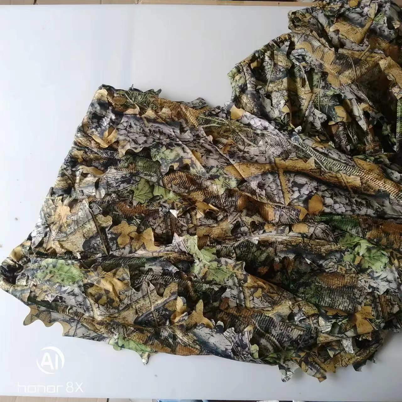 Pakaian Berburu 3D Sniper Airs - Ghillie Suit Woodland ulasan dan harga