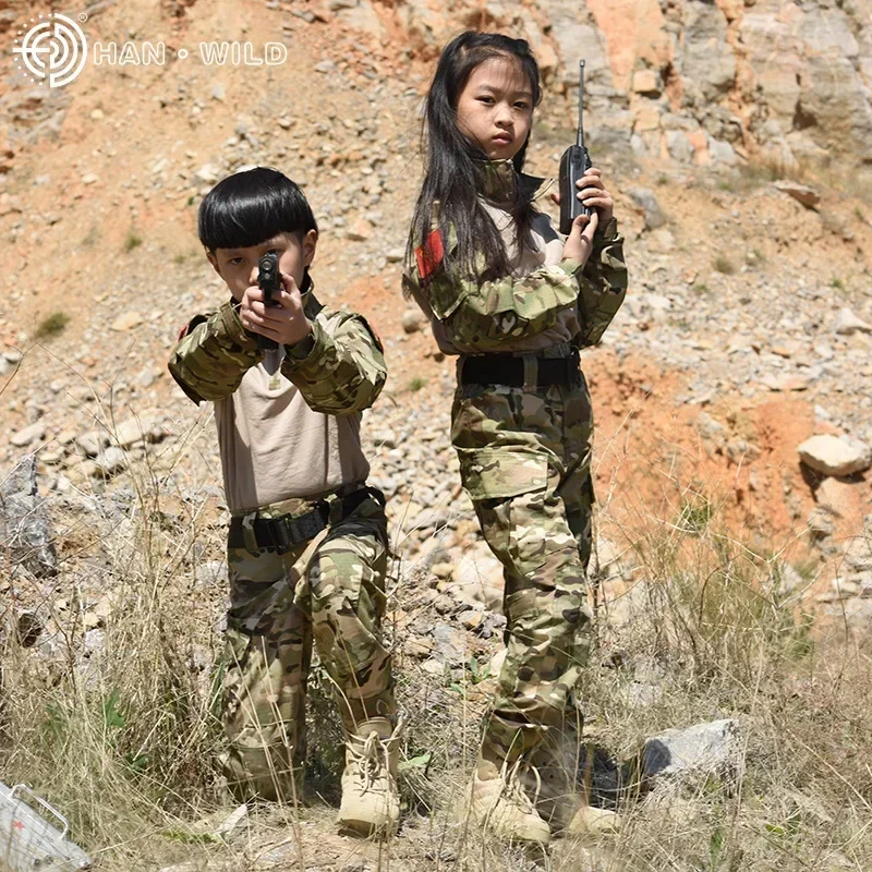 Seragam taktis anak-anak, sete - Camouflage Hunting Jacket ulasan dan harga