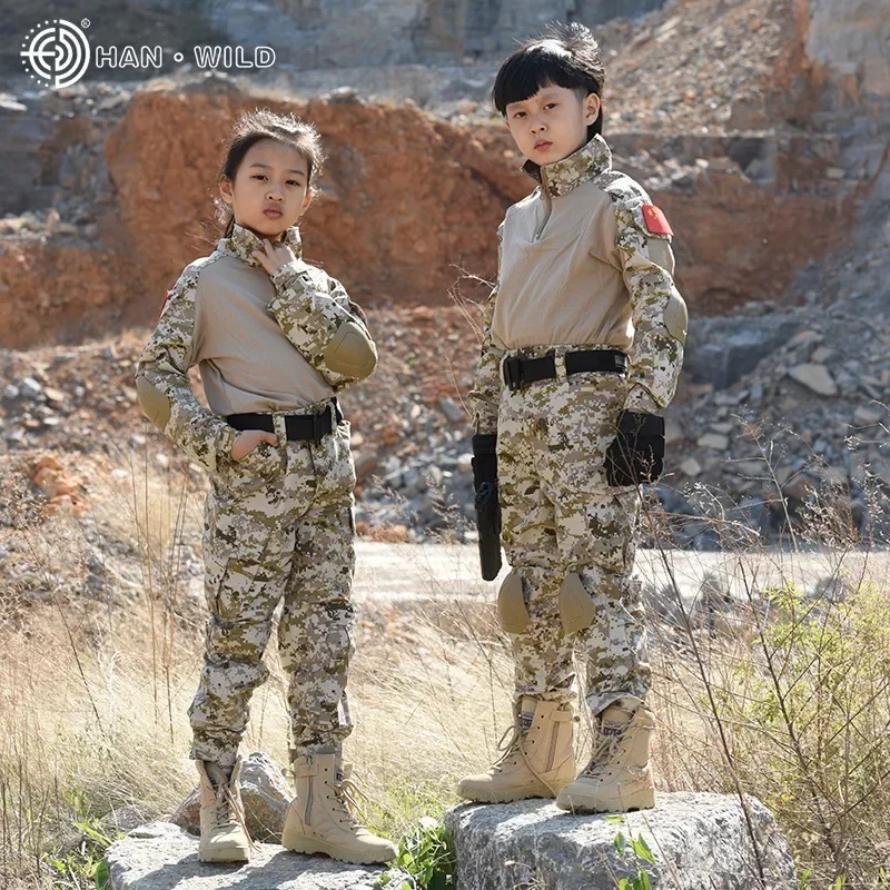 Seragam taktis anak-anak, sete - Camouflage Hunting Jacket ulasan dan harga