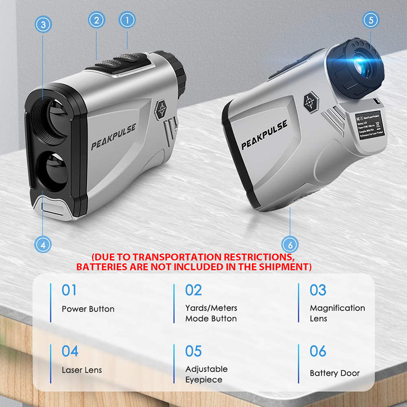 Pengukur jarak Laser 650 yard, - Rangefinder Laser Hunting ulasan dan harga