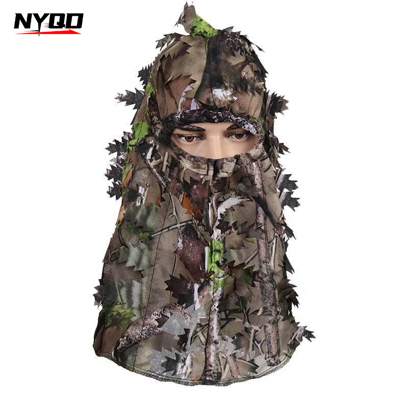 Pakaian Kamuflase Berburu 3D L - Ghillie Suit Woodland ulasan dan harga