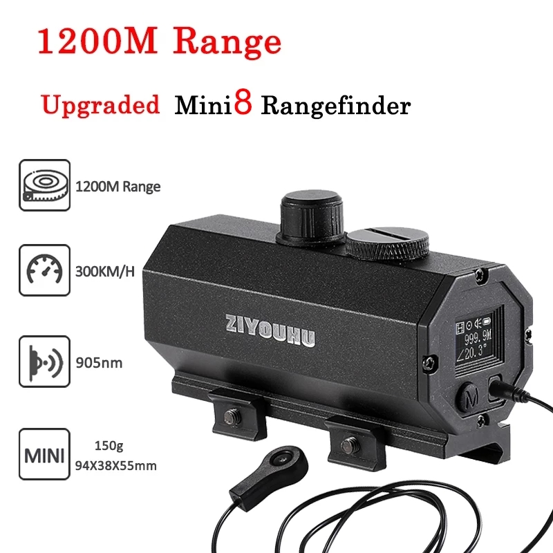 ZIYOUHU-MINI8 Caza Sniper Lase - Rangefinder Laser Hunting ulasan dan harga