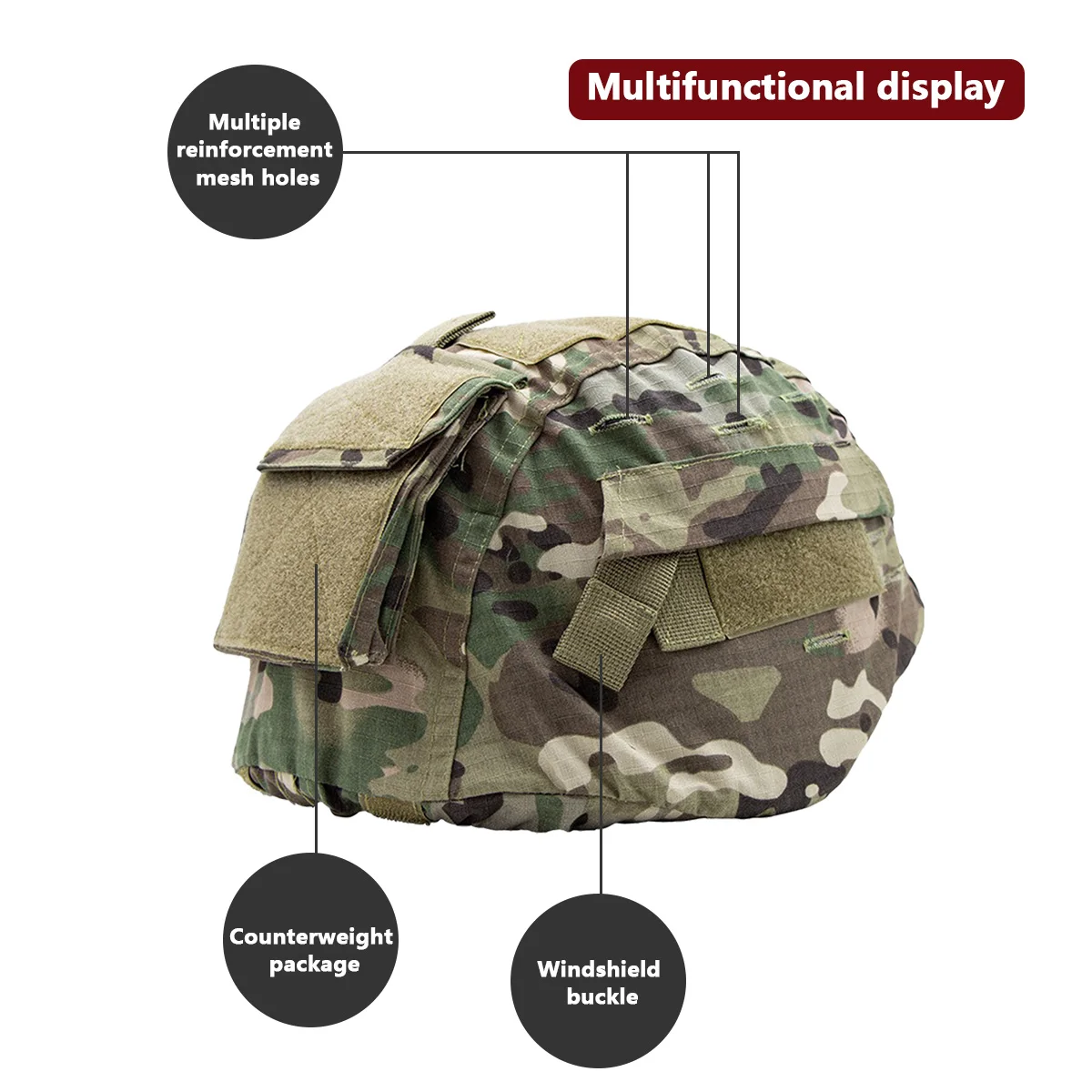 Penutup Kamuflase Helm untuk H - Hunting Outdoor Store ulasan dan harga