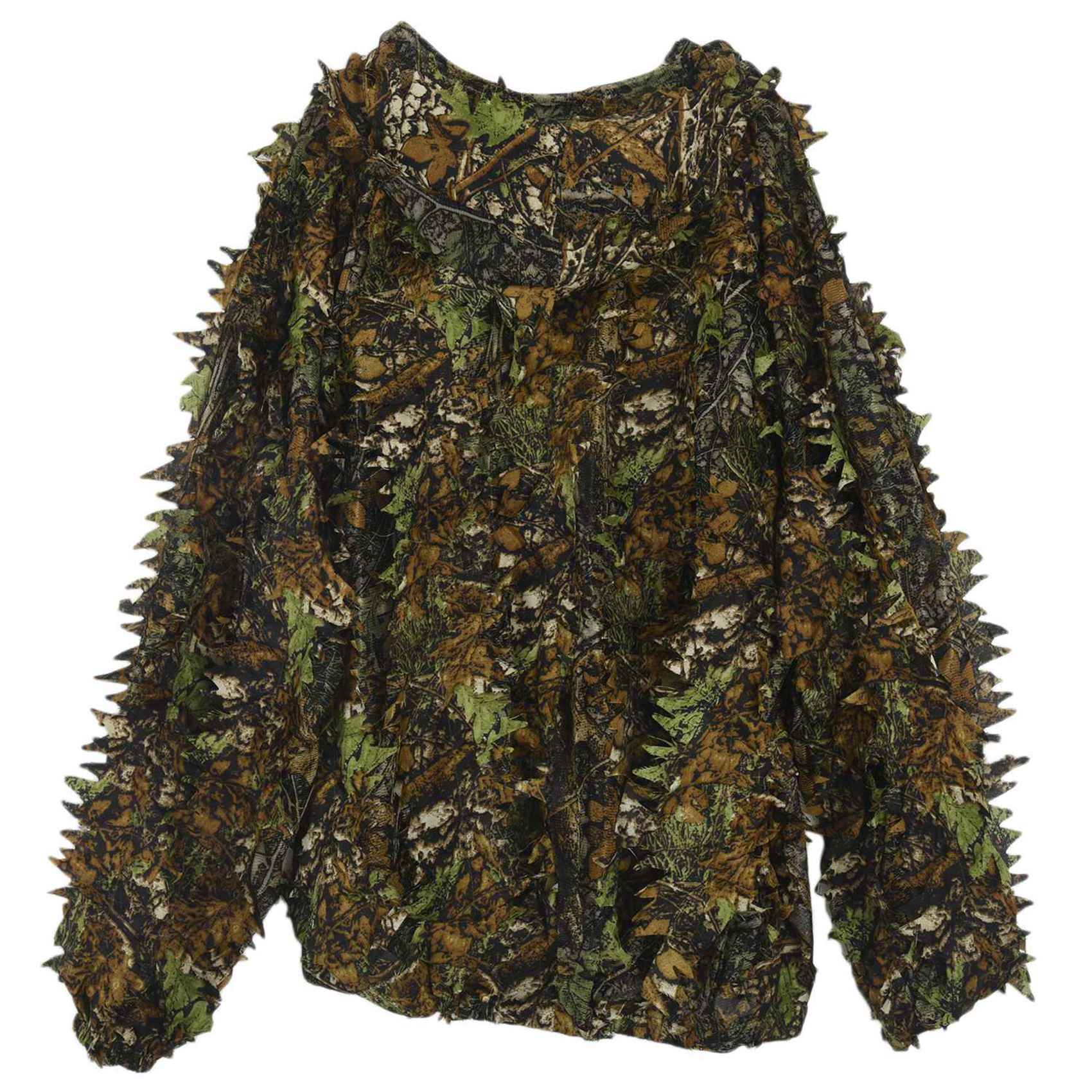 AEF6-3X 3D Leaf Adults Ghillie - Ghillie Suit Woodland ulasan dan harga