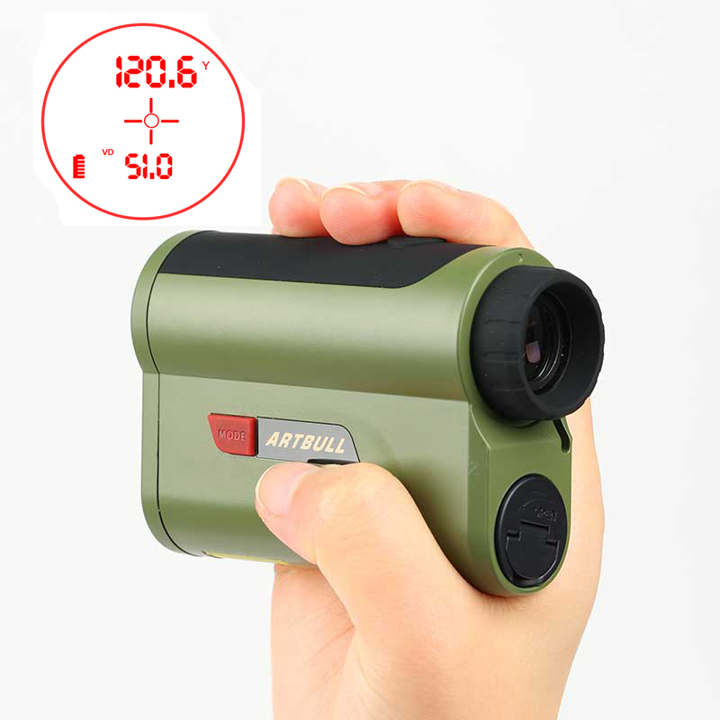 7x Amplifikasi OLED Layar Mera - Rangefinder Laser Hunting ulasan dan harga