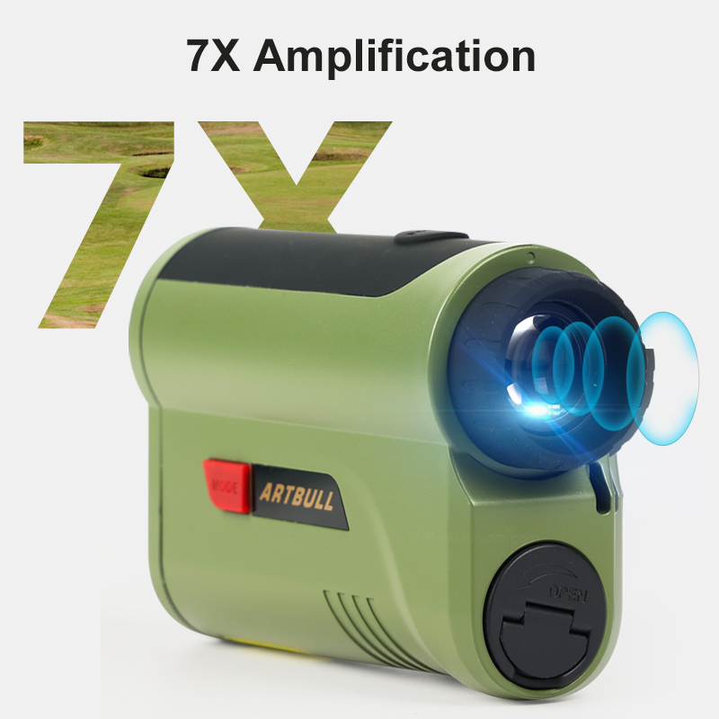 7x Amplifikasi OLED Layar Mera - Rangefinder Laser Hunting ulasan dan harga
