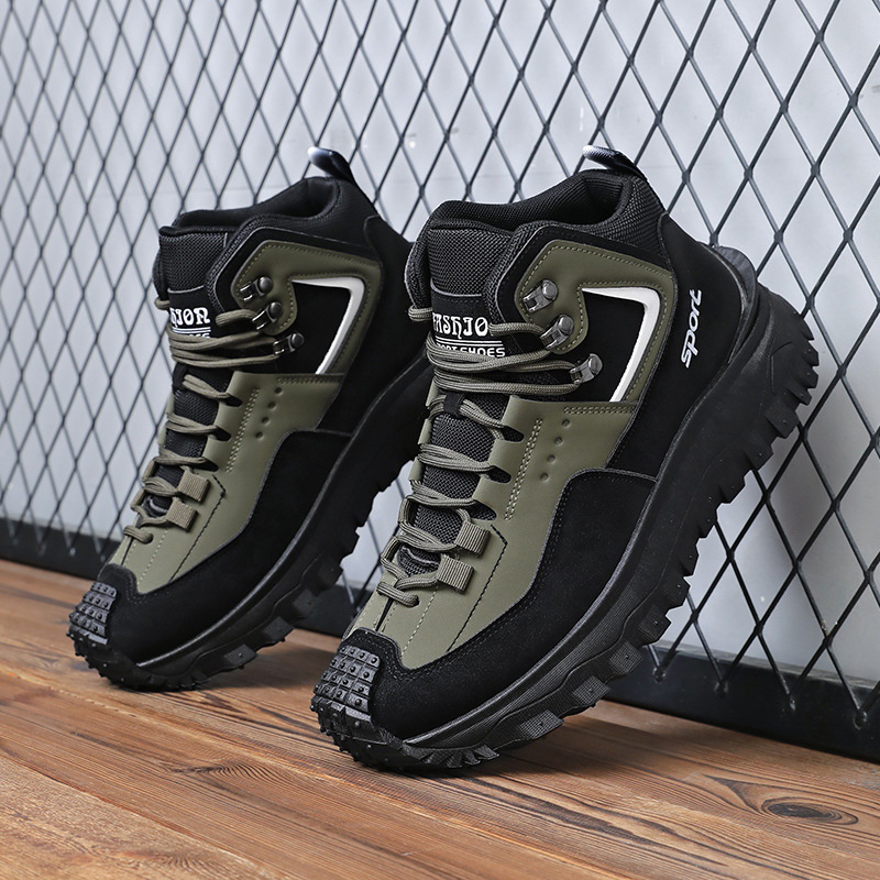 Sepatu Bot Kulit Pria Berkuali - Hunting Outdoor Brand ulasan dan harga
