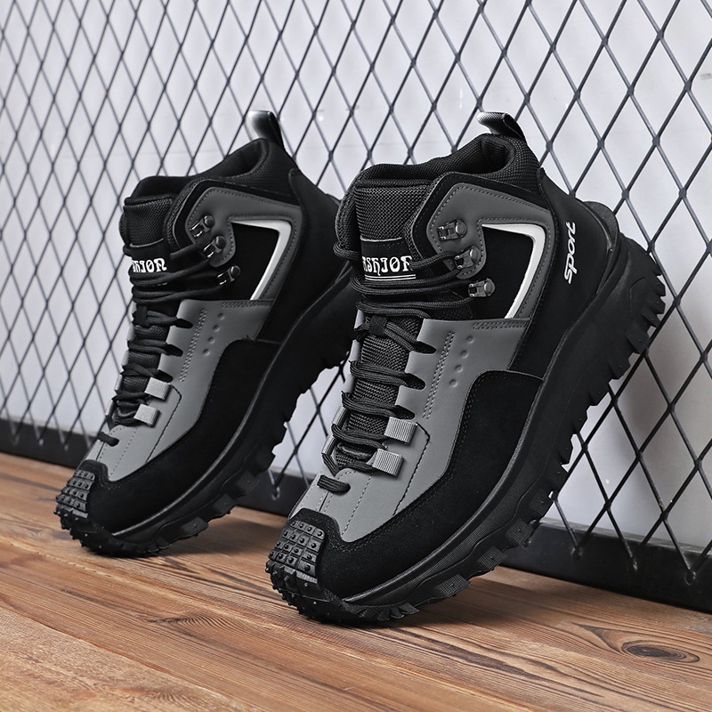 Sepatu Bot Kulit Pria Berkuali - Hunting Outdoor Brand ulasan dan harga