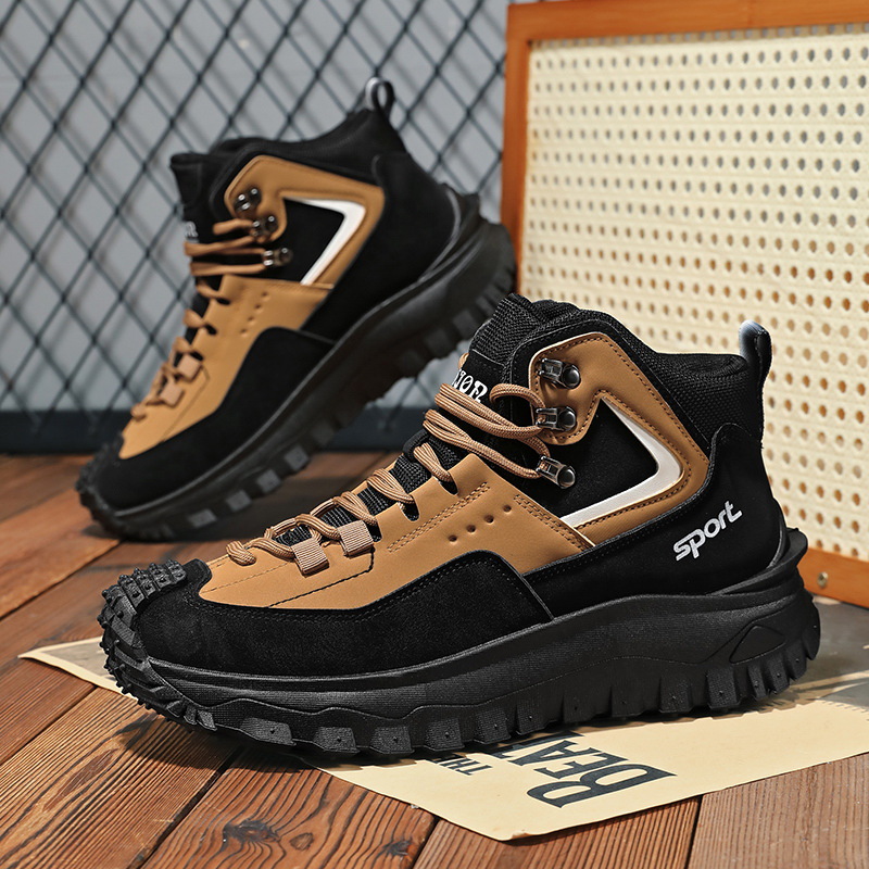 Sepatu Bot Kulit Pria Berkuali - Hunting Outdoor Brand ulasan dan harga