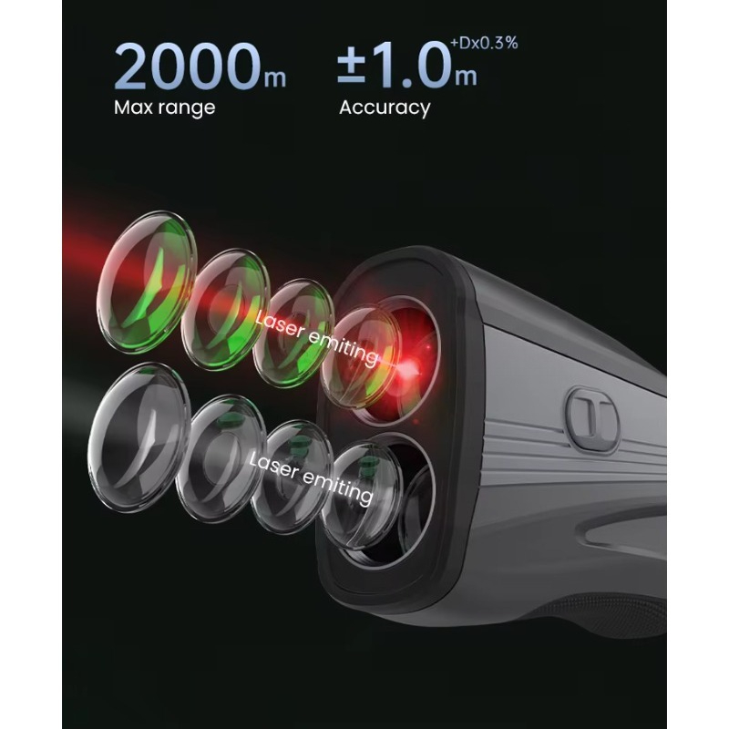 Alat Pengukur Jarak Golf & Ber - Rangefinder Laser Hunting ulasan dan harga